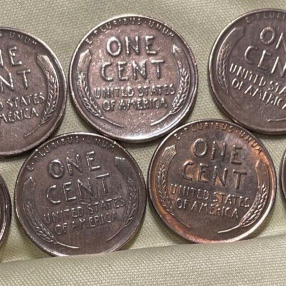 6 Lincoln Wheat Pennies -1949-1950-1951-1952-1953-1954 7-Coin Set / Circulated - Picture 7 of 8